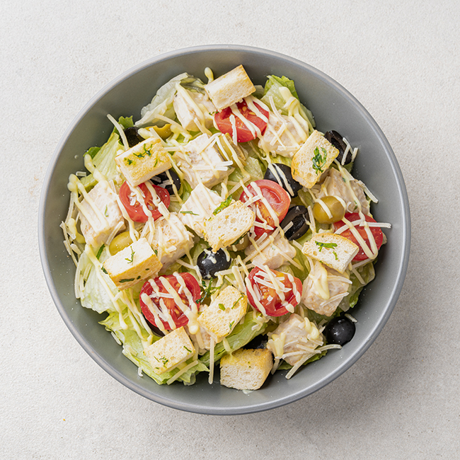 MOM's Keto Chicken Ceaser Salad